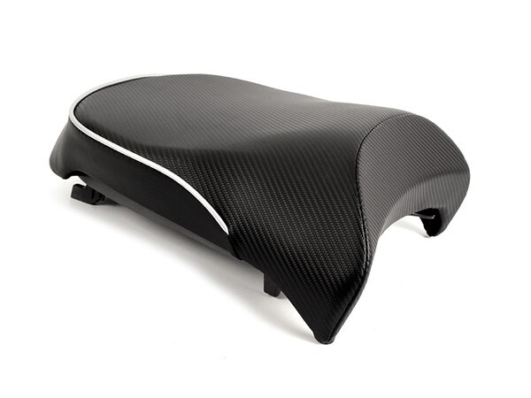 BMW R 1200 GS/GSA 2004-13 World Sport Rear Seat, Silver Welt